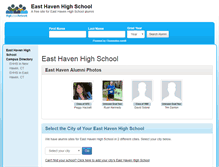 Tablet Screenshot of easthavenhighschool.org